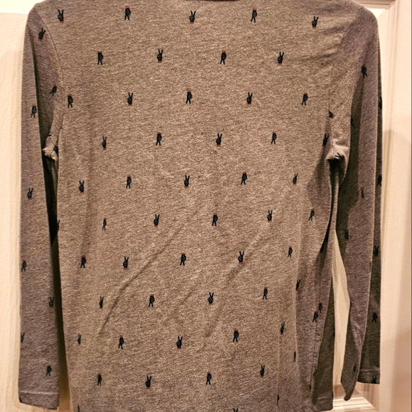 Boys Long Sleeve Shirt with Pear Signs - Picture 3 of 3